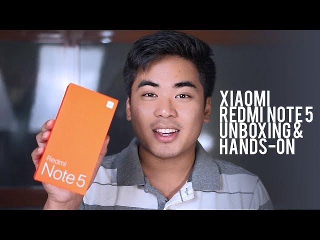 Xiaomi Redmi Note 5 Unboxing and Hands-On