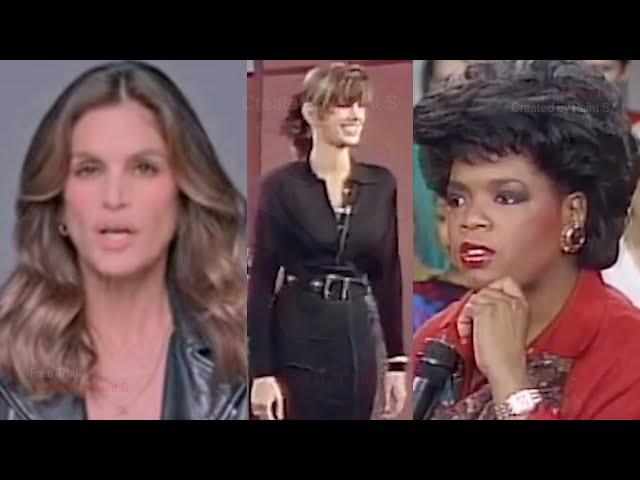 'Super Models' Cindy Crawford Lies About Oprah Interview