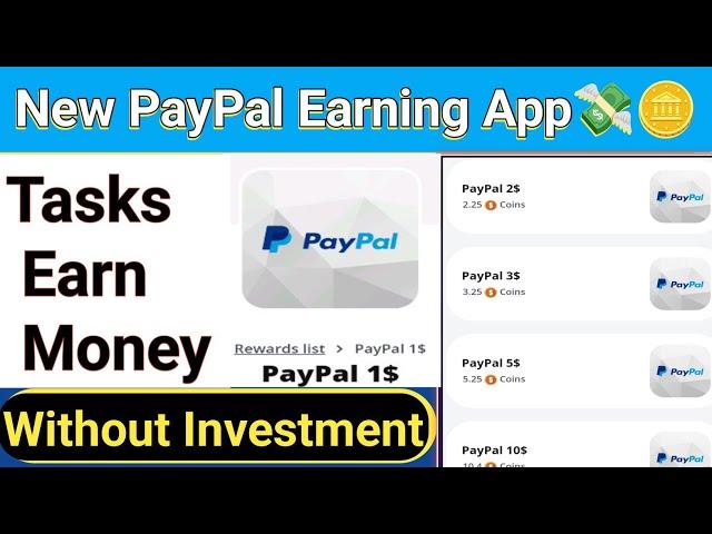 paypal earning app minimum redeem 1$ today, paypal earning app 2024 today