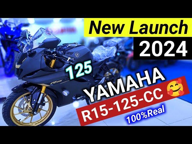 New Launch 2024 yamaha R15 125-CC  @Bikersrj786 #yamahar15125 #r125