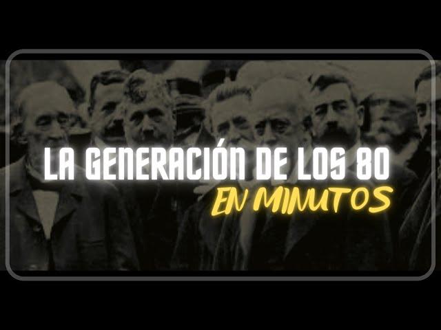 LA GENERACIÓN DE LOS 80 en minutos