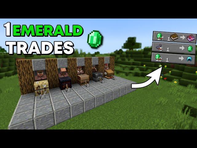 Quick Guide: Easiest Villager Trading Hall In Minecraft!