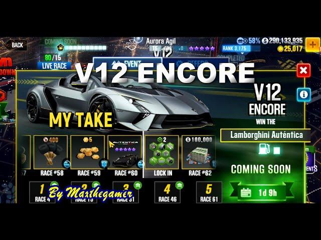 CSR2 | CSR Racing 2, V12 Encore, My Take!