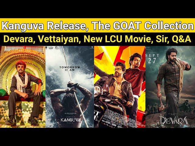 Kanguva Release | Official Goat Collection, Vettaiyan, New LCU Movie, Brother, Sir Trailer