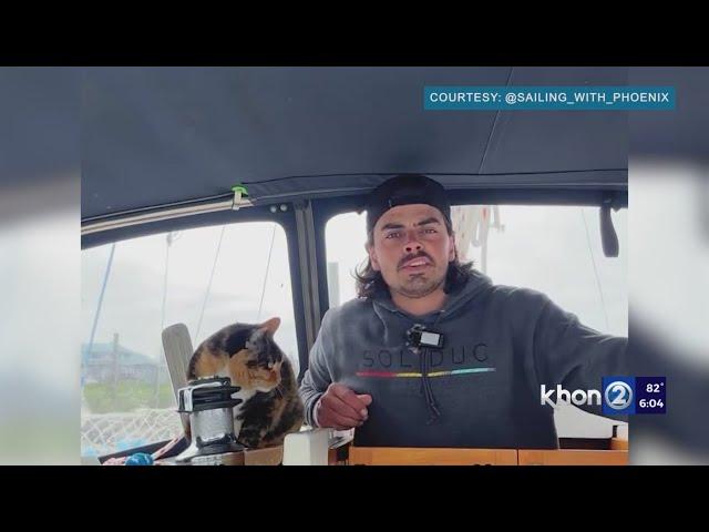 Oregon man sails to Hawaii with cat: ‘It’s possible’
