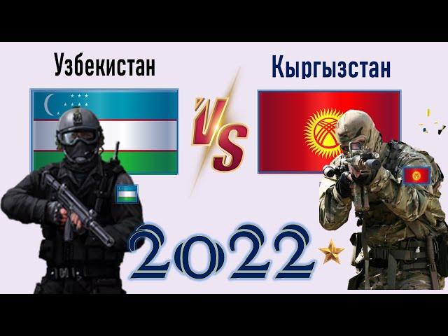 Узбекистан VS Кыргызстан  Армия 2022 Сравнение военной мощи