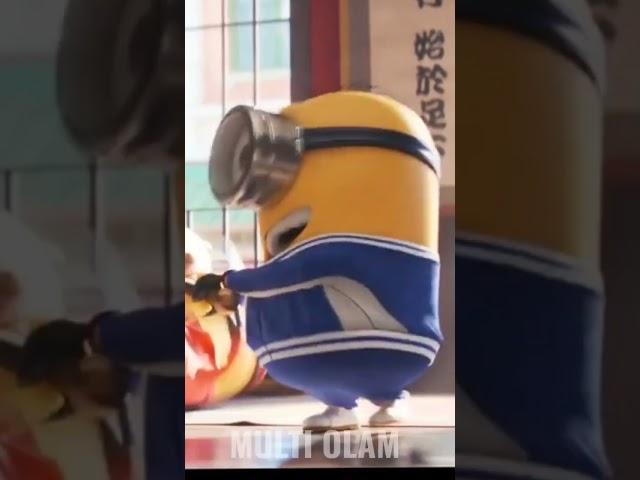 Minionlar jang qilishni o'rganmoqda l minionlar multfilm uzbek tilida l minionlar gruning ulg'ayishi