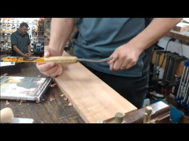 Wood carving tools review with Mike Davies & Record Power
