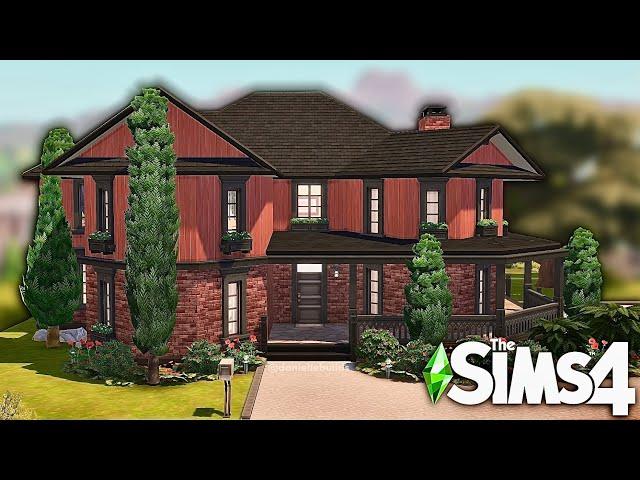 Mid-Century Modern Home | Sims 4 ASMR Speed Build