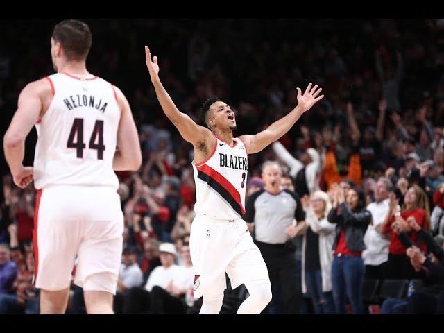 Kent Bazemore and CJ McCollum hit clutch threes in OT vs. Atlanta