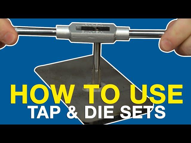 Repairing Stripped Nuts and Bolts: How To Use Tap and Die Sets | Eastwood