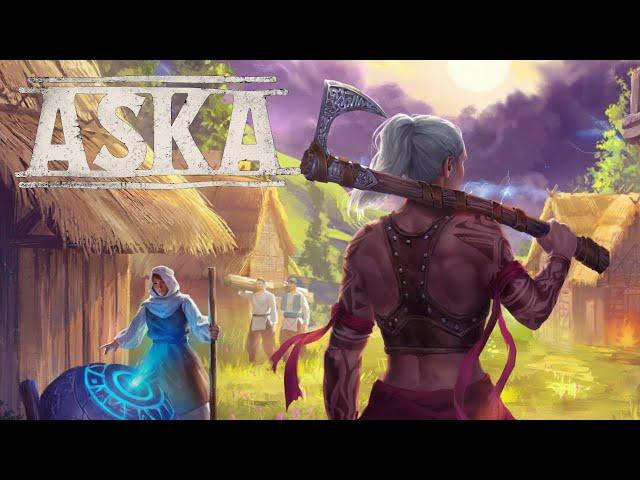 ASKA #1 • Extensive Open World Survival x Viking Colony-Sim (No Commentary Full Demo Gameplay)