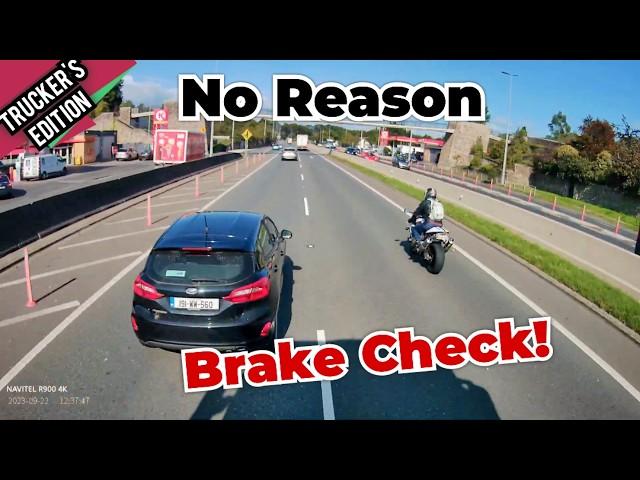 Truckers Edition Nó 93-Road Rage ,Bad Drivers, Brake Checks, Dashcam caught | Instant karma