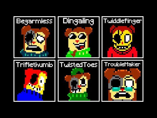 All Max's Stories in 8-bit - TwiddleFinger x TwistedToes x TroubleMaker x Dingaling & Begarmless