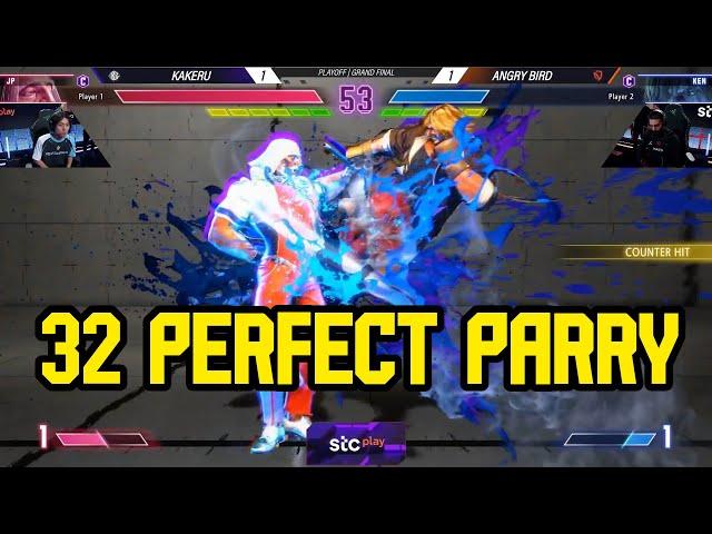 32 PERFECT PARRY IN GRAND FINALS - Kakeru (JP) vs AngryBird (Ken) Gamers8 SF6 Invitational