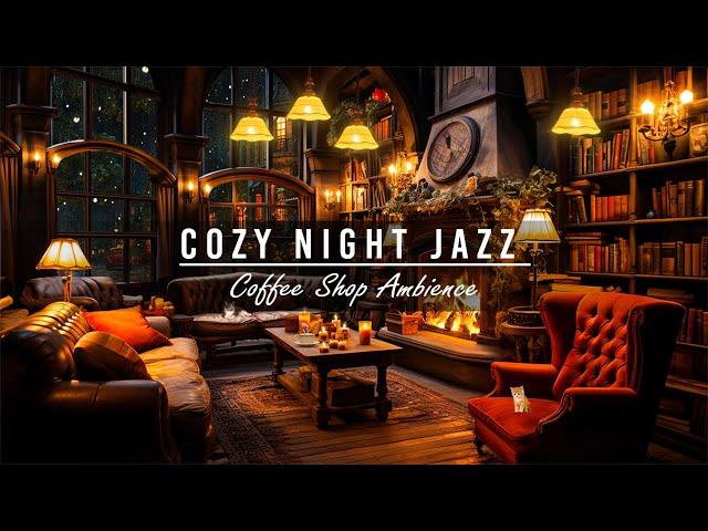 Ethereal Piano Late Night Jazz  Cozy Coffee Shop with Jazz Relaxing Music for Sleep, Work, Study