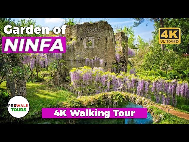 Italy's Most Beautiful Garden! 4K Walking Tour