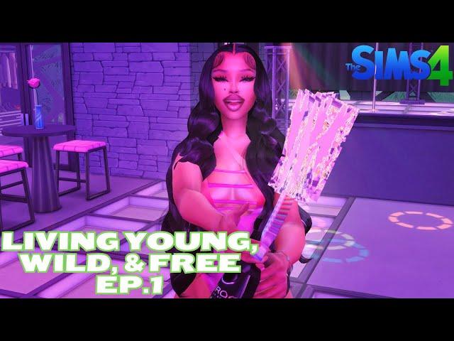 BOTTLE GWORL STEPH || LIVING YOUNG, WILD, & FREE || THE SIMS 4 LP