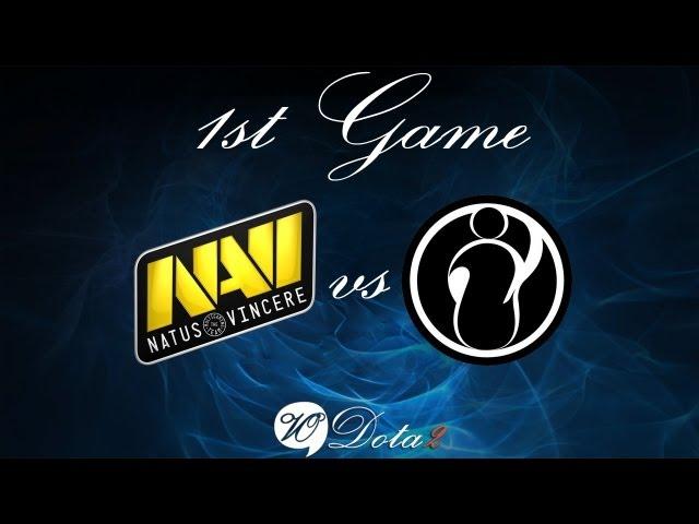 Na'Vi vs IG - Финал 1 Игра (The International 2) Русские Комментарии