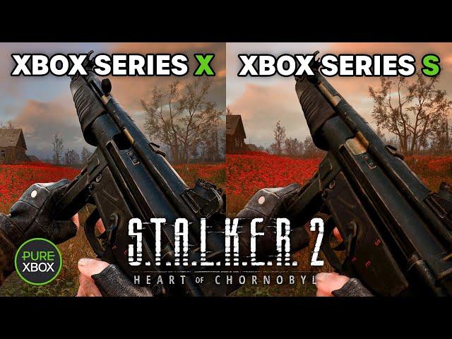 Stalker 2 Xbox Series X Vs Series S - Side By Side Gameplay Comparison