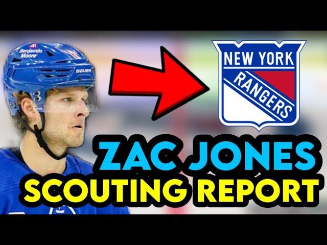 New York Rangers Top Defence PROSPECT Zac Jones Scouting Report & Player Breakdown!