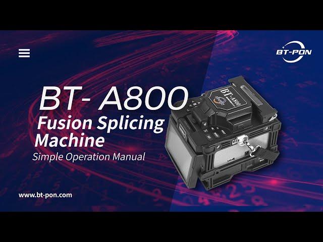 How to fusion splice two optical fibres