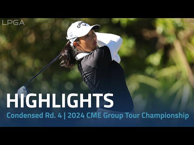 Condensed Rd. 4 | 2024 CME Group Tour Championship