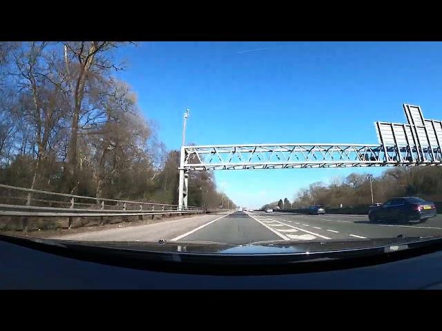 M40 & M25 Hertfordshire English non-metropolitan county