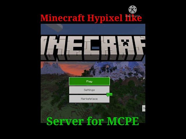 Minecraft Hypixel like Server in Minecraft || Bedrock Edition || MCPE