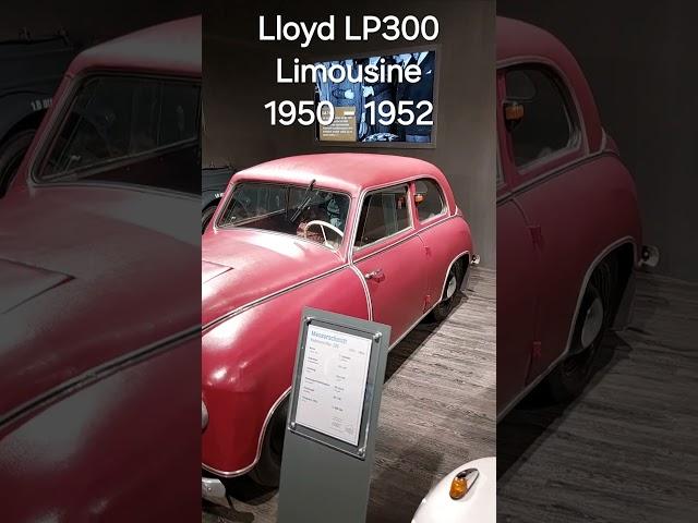 Lloyd LP300 Limousine , 1950-1952