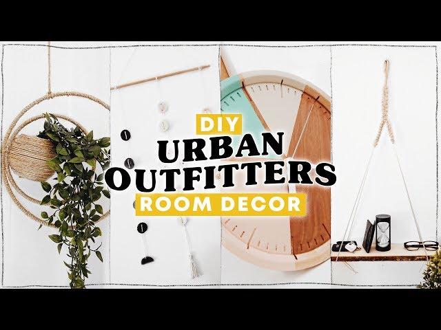 DIY URBAN OUTFITTERS ROOM DECOR  Affordable + Super Easy // Lone Fox