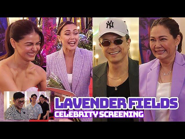 Lavender Fields | Star-Studded Celebrity Screening | VrixTian, Jodi Sta Maria, Jericho Rosales