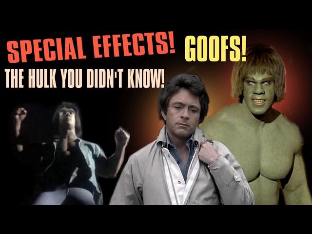 Incredible Hulk TV Series Special Effects and Mistakes