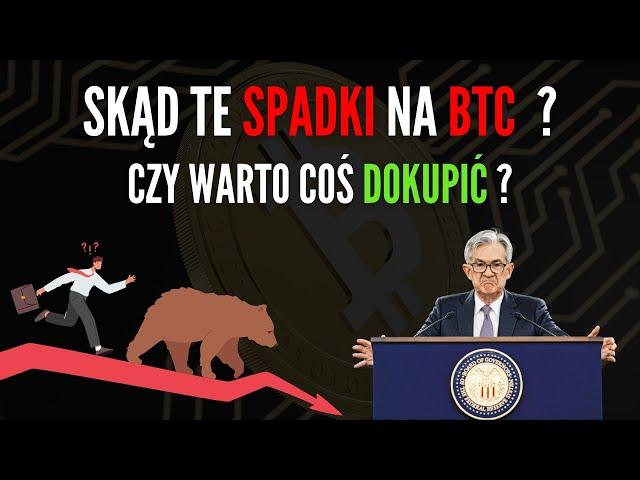 Spadki na rynku kryptowalut. Czy warto coś kupować ?