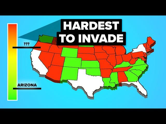 US States IMPOSSIBLE To Invade