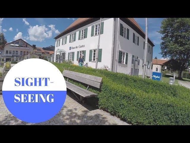 Sightseeing in Pfronten im Allgäu in GERMANY