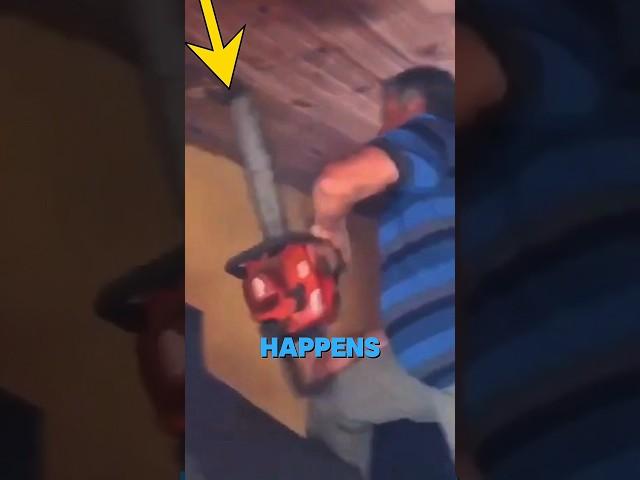 The Real Danger Of Chainsaws #shorts