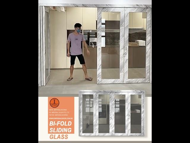 Customise Bi-fold Sliding Door _ Glass