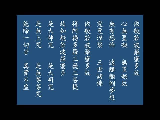 心經讀誦