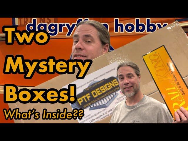 Two Mystery Boxes! Let’s See What’s in Them!