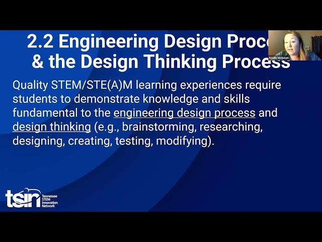 TN STEM/STE(A)M Designation Attribute 2: Curriculum and Instruction