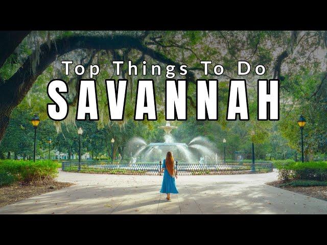 15 Things To Do In Savannah, Georgia + Where To Eat! | Savannah Travel Guide