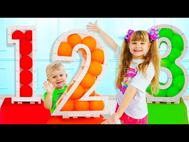 Dana and Roma play Numbers Challenge