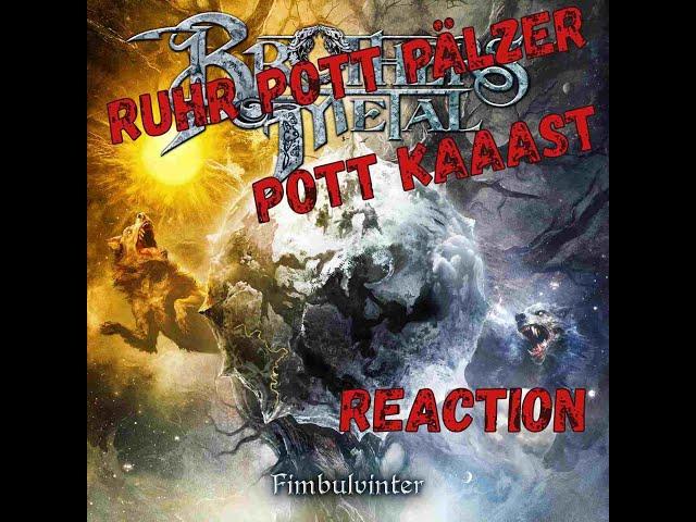 Brothers of Metal - Fimbulvinter FULL ALBUM REACTION