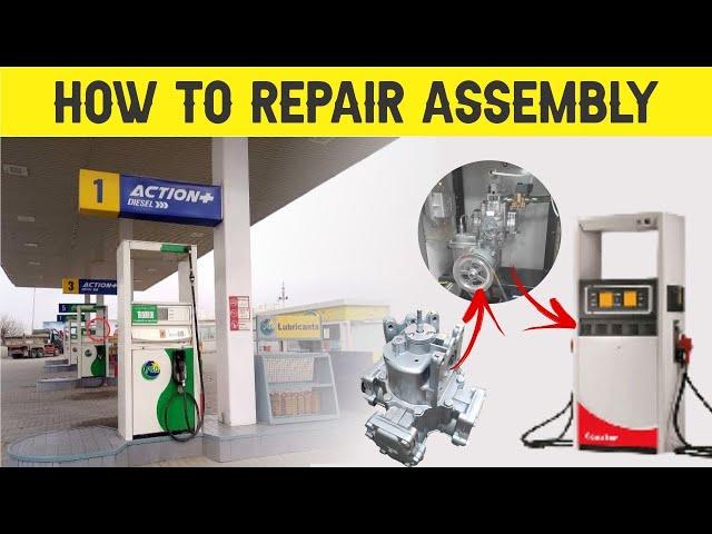 How to repair petrol machine | assembly| fuel dispenser#repair #restoration