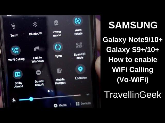 Enable Airtel Jio WiFi Calling on Samsung Galaxy Note 9/Note 10+/S9+/S10+