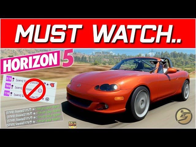 EXPOSING a CLAN of RAMMERS in Forza Horizon 5... (BANNED + Forza Code of Conduct)