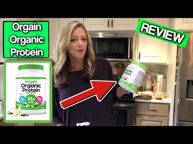 Orgain Organic Vegan Protein Powder, Vanilla Bean   21g of Plant Based Protein, Low Net Carbs, Glute