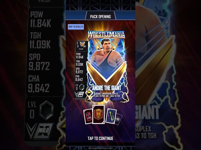 WWE SUPERCARD #522 - VALOR OBJECTIVE COUNTER PACK