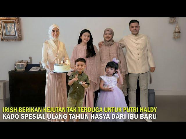 Hasya Putri Haldy Kaget Dapat Kejutan Dari Irish Bella || Kemesraan Irish & Putri Haldy